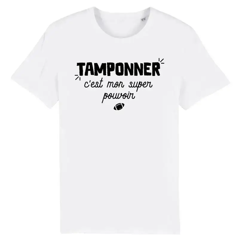 Rugby T shirt stamping is my super power for men
