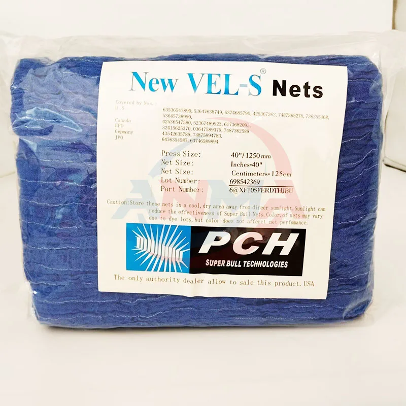 1Bag (6pcs) Offset Printing Machine Super Blue Cloth For SM102 CD102 SM74 GTO46 GTO52 Supper Bull Net