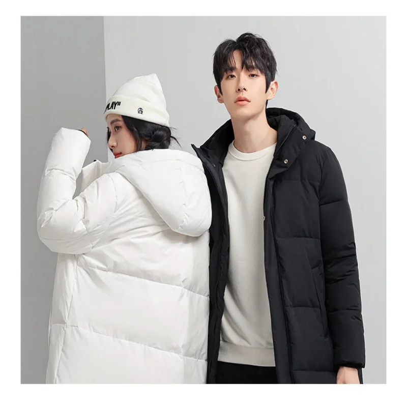 

2025 new winter hot long down jacket men's fashionable casual trendy jacket down jacket
