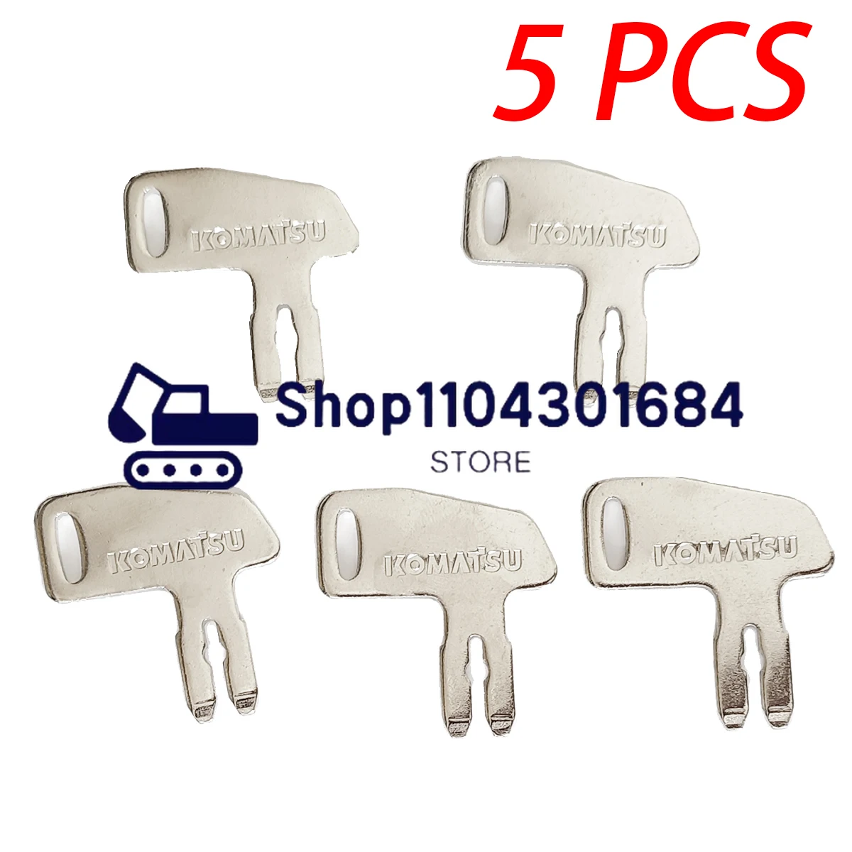 5pcs Battery Disconnect Heavy Equipment Key K2C166 For Master