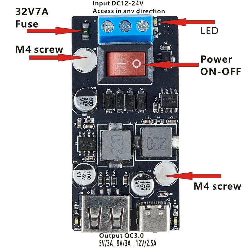 DC-DC Step Down Boa…