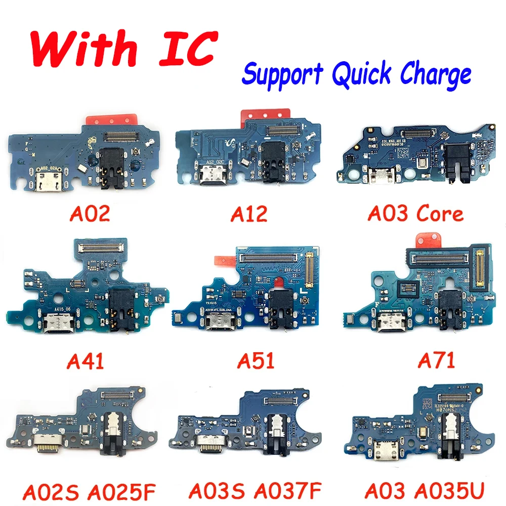 Porta de carregamento Micro USB, Dock Connector, Cabo Flex, Placa de microfone, Samsung A14, A54, A42, A32, A22, 5G, A13S, A33, 4G