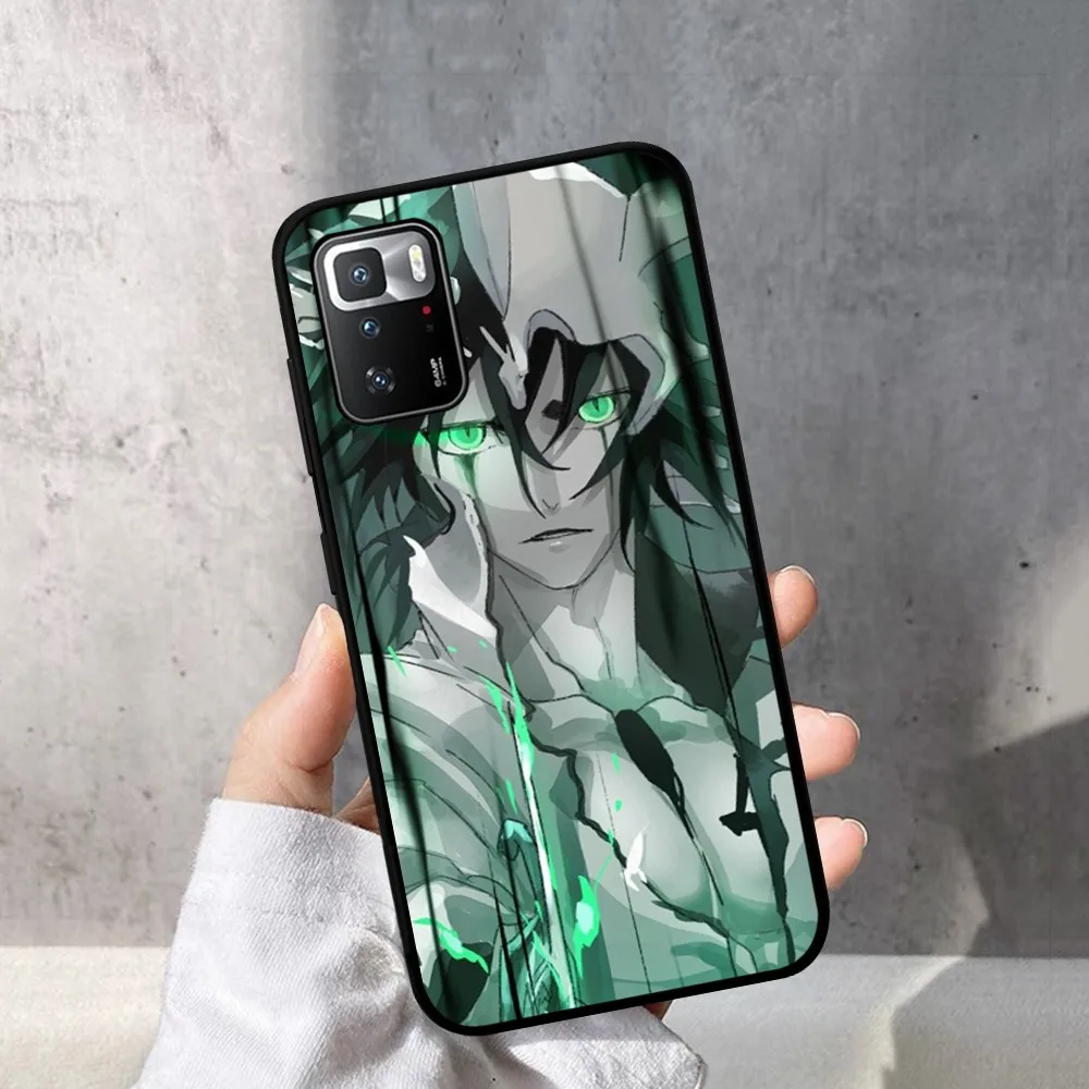 Anime Classic B-Bleach U-Ulquiorra Phone Case For Redmi Note 4 X 5 A 6 7 8 T 9 9S 10 11 11S 11Epro Poco M3 Pro