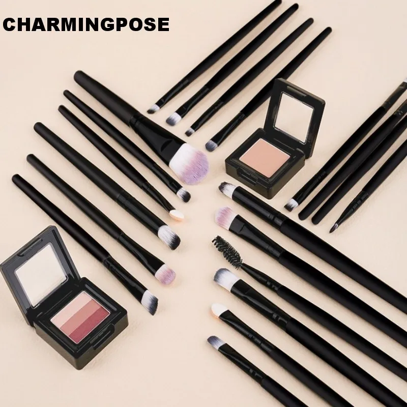 20-piece full set makeup brush professional kit, full face makeup brush set, makeup tools collection for beginners and professio