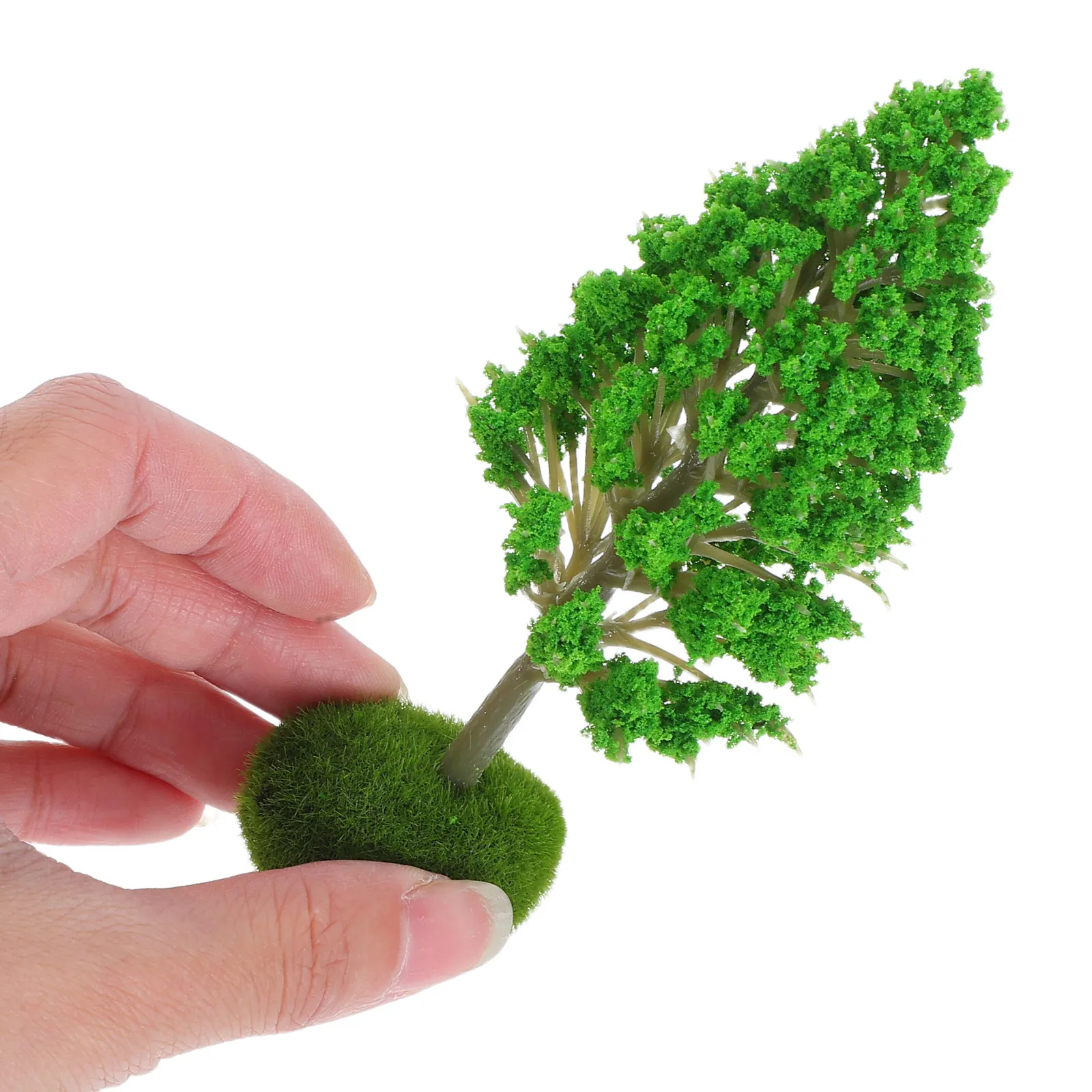 

8Pcs Realistic Simulation Tree Mini Landscape Decoration Sand Table DIY Scenic Building Layout Prop Fake Tree Scenery DIY Trees