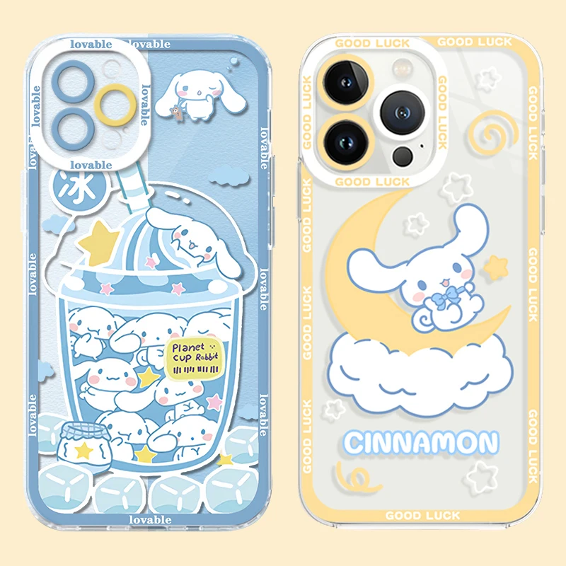

Прозрачный чехол Cinnamoroll для Samsung Galaxy A73 A72 A71 A54 A53 A52 A52S A51 A50 A34 A33 A32 A31 A30 A23 A22 A20 A14 4G 5G Cover