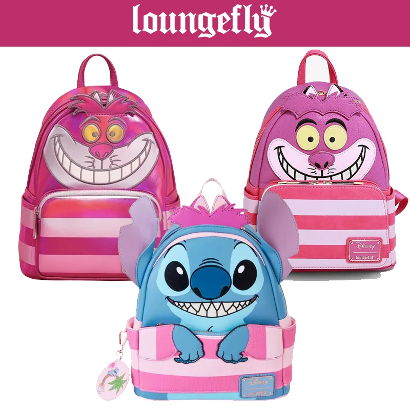 

3 styles Loungefly Disney Stitch in Cheshire Cat Costume Exclusive Cosplay Mini Backpack