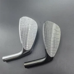 ZOD-cuñas de Golf plateadas/negras con eje y empuñaduras, 50.52.54.56.58.60, cuñas suaves forjadas, 2024 palos de Golf