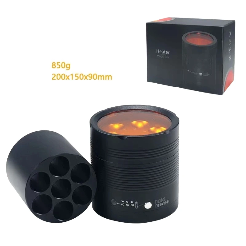 Dental Composite Heater 3 Temperature Control Resin Softener Heater with Light Filter Cover for Resin Protection Dentist Tools