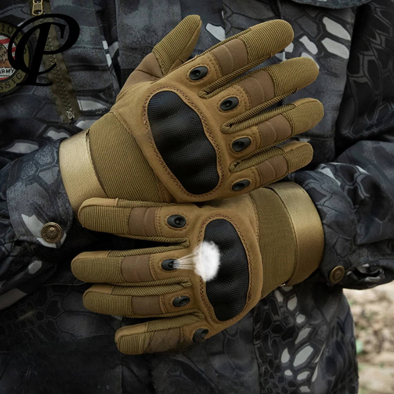 

Tactical Gloves Motocross Gloves Riding Hard Knuckle Racing Hunting Climbing Mountaineering Combat para motos Camping Equipment