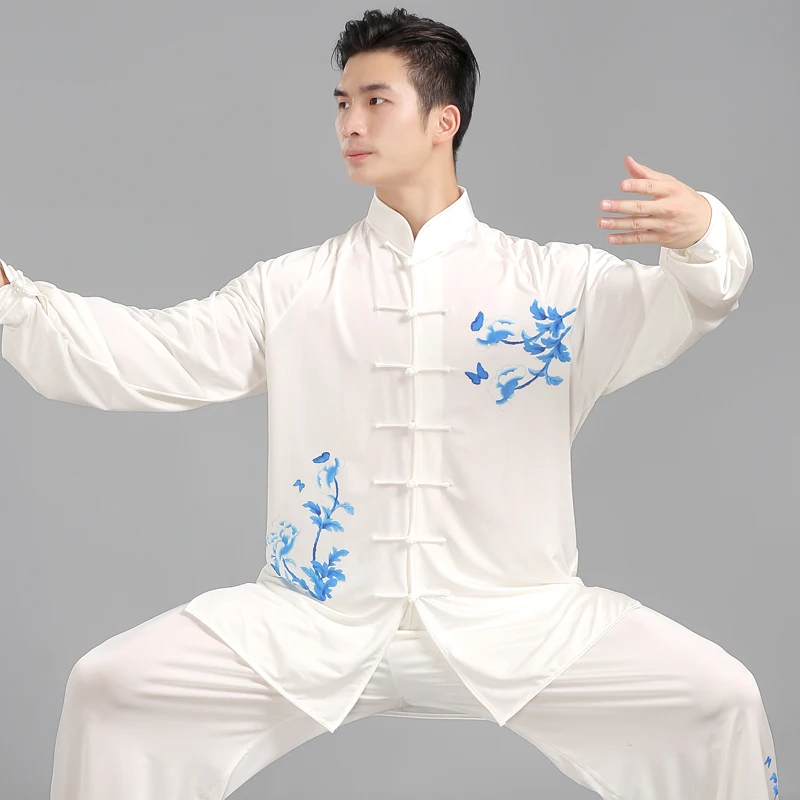 Chinese Style Tai Chi Boxing Practice Suit, Female Martial Arts Clothing, Spring and Autumn Performance Suit