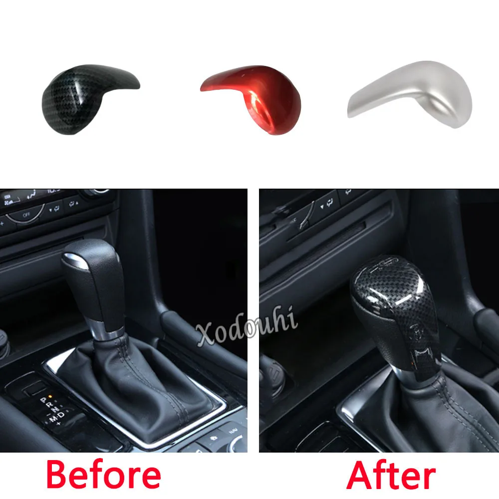 For Mazda CX-8 CX8 2016 2017 2018 2019 2020 2021 Sticker Ornament Cover Body Shift Knob Control Top Lamp Frame Trim Parts 1PCs