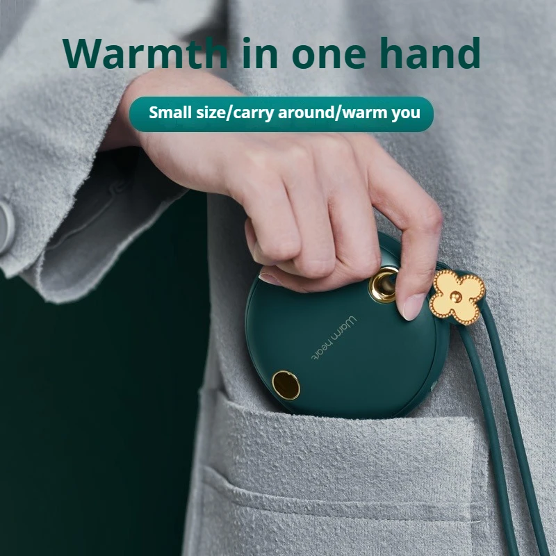 Eary USB 2 في 1 5000mAh جهاز تدفئة محمول قابل لإعادة الشحن 3 مستوى المحمولة الكهربائية تدفئة اليد قابلة لإعادة الاستخدام هدايا للأصدقاء الرجال النساء طفل