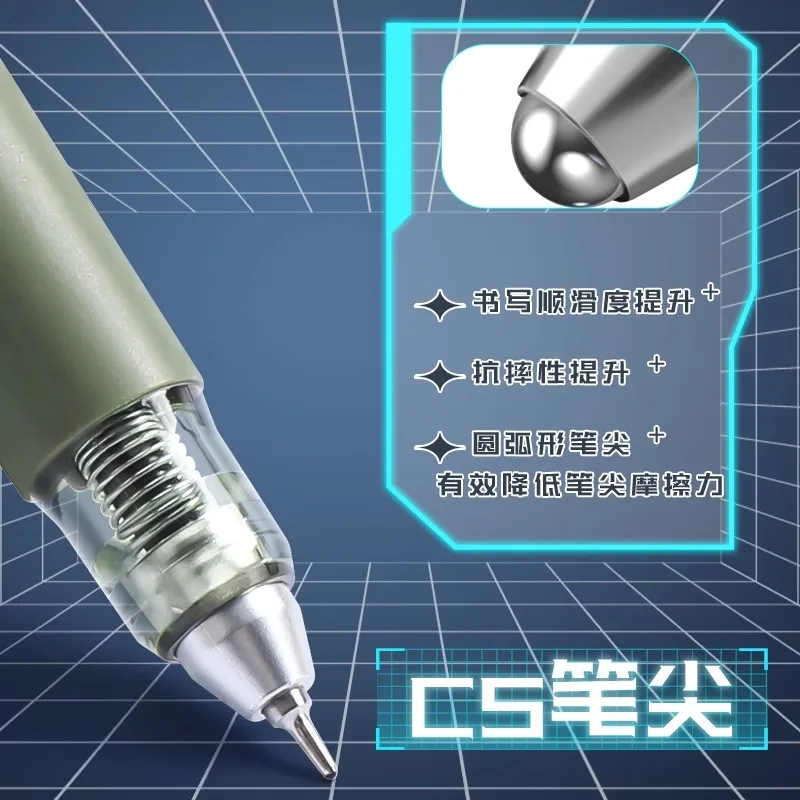 أقلام جل M&G 0.5 مم CS Nib حبر سريع الجفاف وقابلة لإعادة الملء وأقلام الطلاب المكتبية