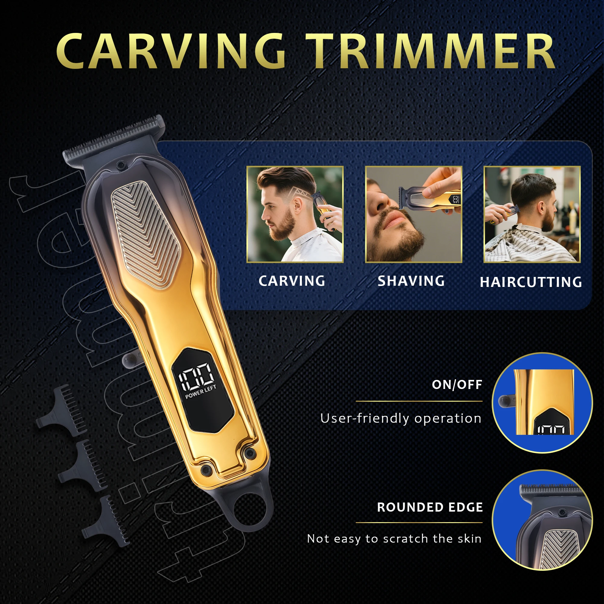 3 In1 Hair Clipper Set High Po - Electric Shaver Rotary ulasan dan harga