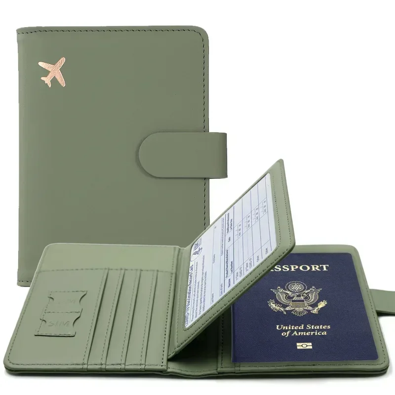 Passport Cover Pu L… - image