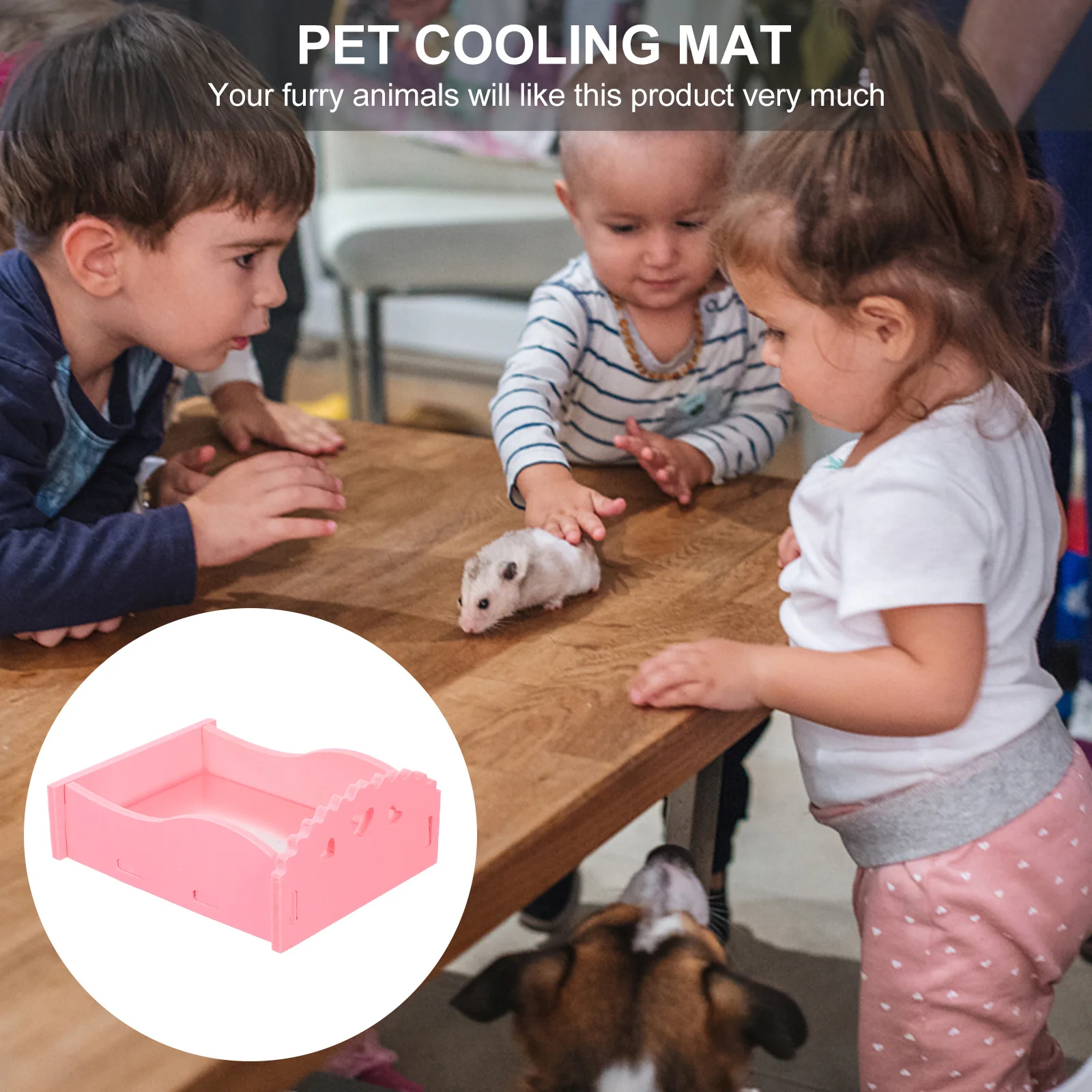 2 قطعة سرير تبريد الصيف الهامستر حصيرة نوم حيوانات صغيرة محمولة قابلة لإعادة الاستخدام بولي كلوريد الفينيل حصيرة باردة للحيوانات الأليفة الاسترخاء القيلولة #1