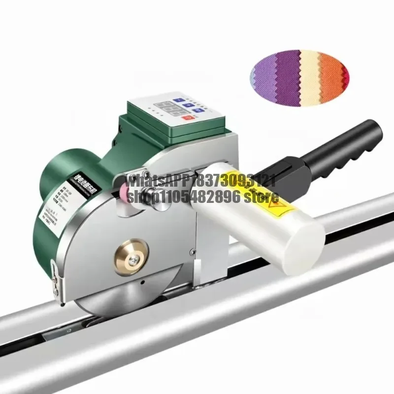 Automatic Industrial Electric Fabric Circle Cutter Machine Fabric End Cutter.45mm Cutting