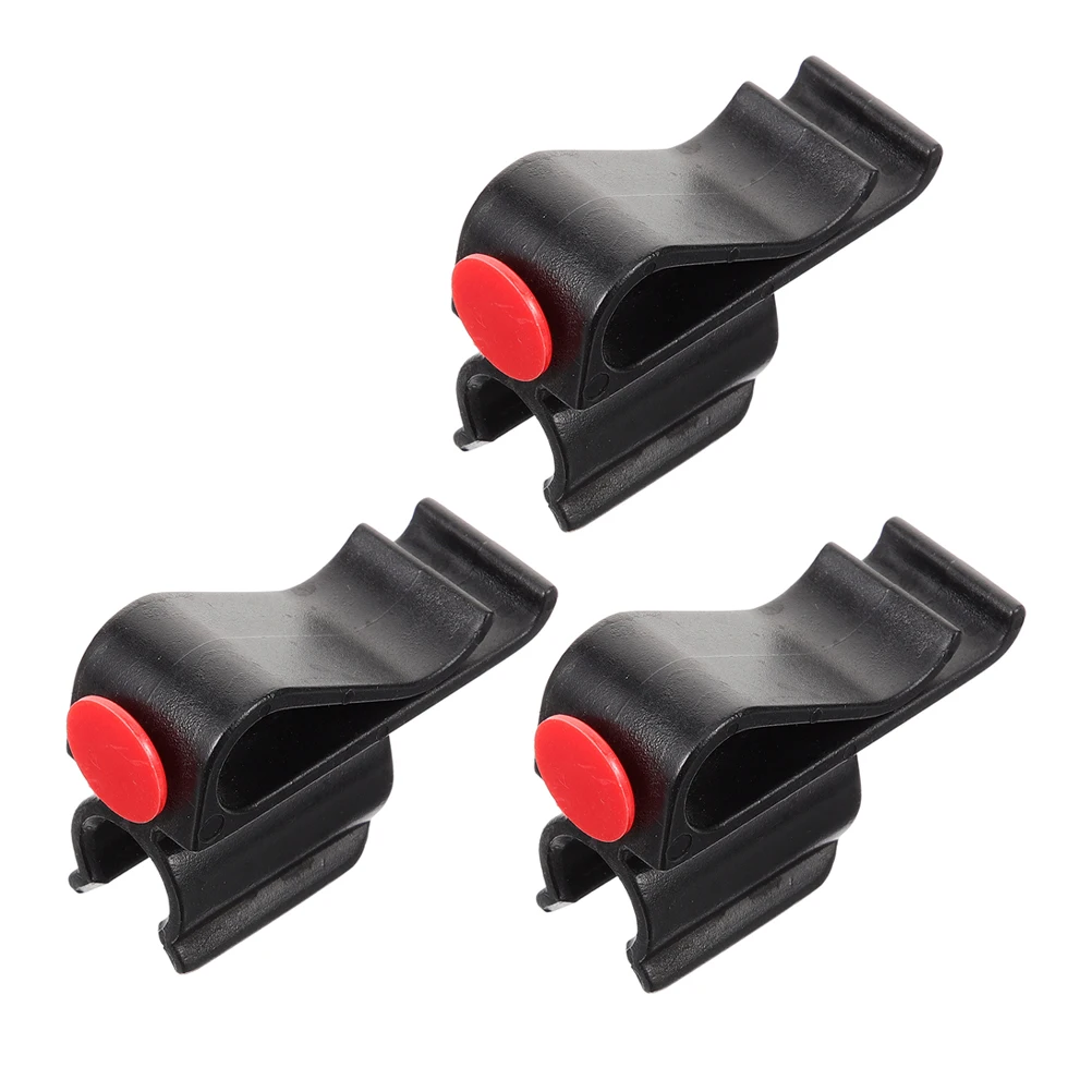 

3 Pcs Golf Bags Putter Clip Auxiliary Accessories Club Clamp Black Hanger Organizing Holder