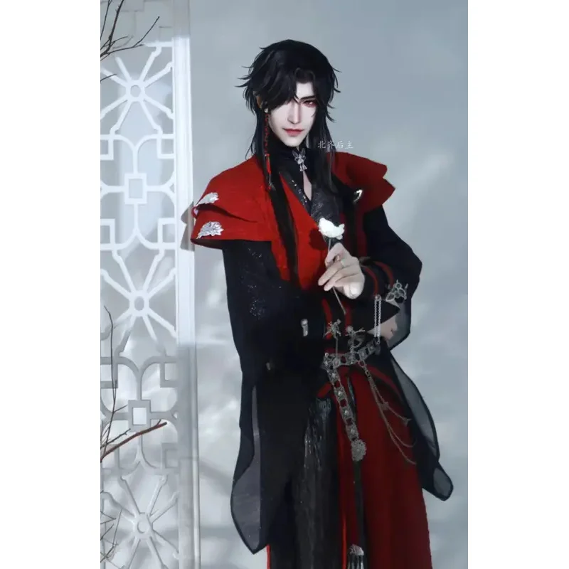 

Anime Heaven Official's Bless Tian Guan Ci Fu Hua Cheng Cosplay Costume Wigx,5;d'2.y;8'