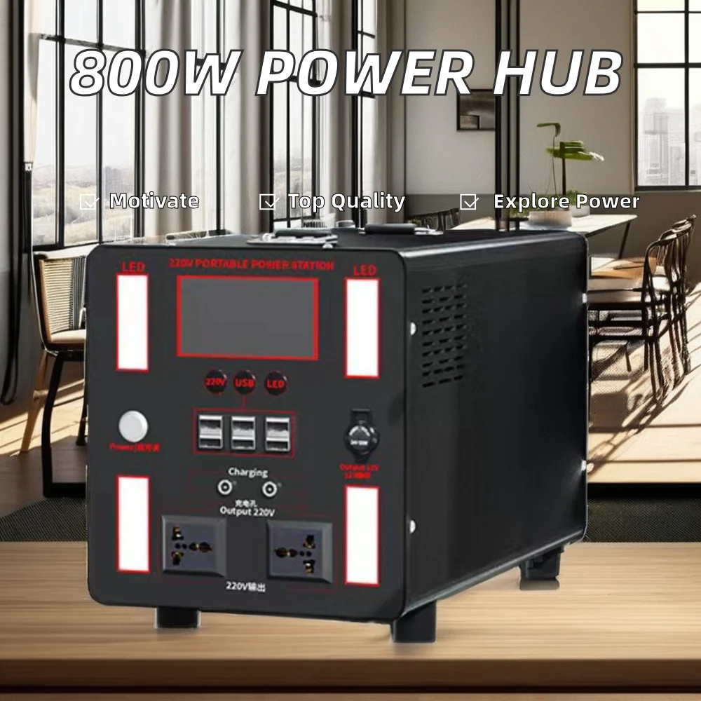 Ultra-High 220V Portable Power Station for Outdoor RV New Energy Mobile Inverter Pure Sine Wave Outdoor Mobile Energy Storage