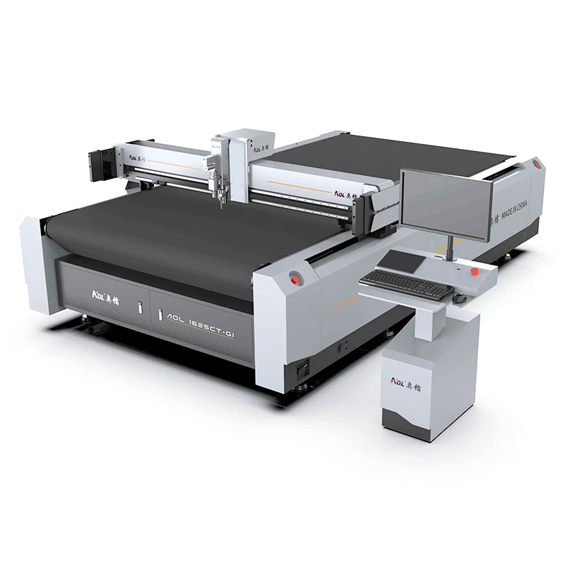 1625 1830 Digital Flatbed Cutter for Polystyrene Cardboard Tube Functional Stickers Materials