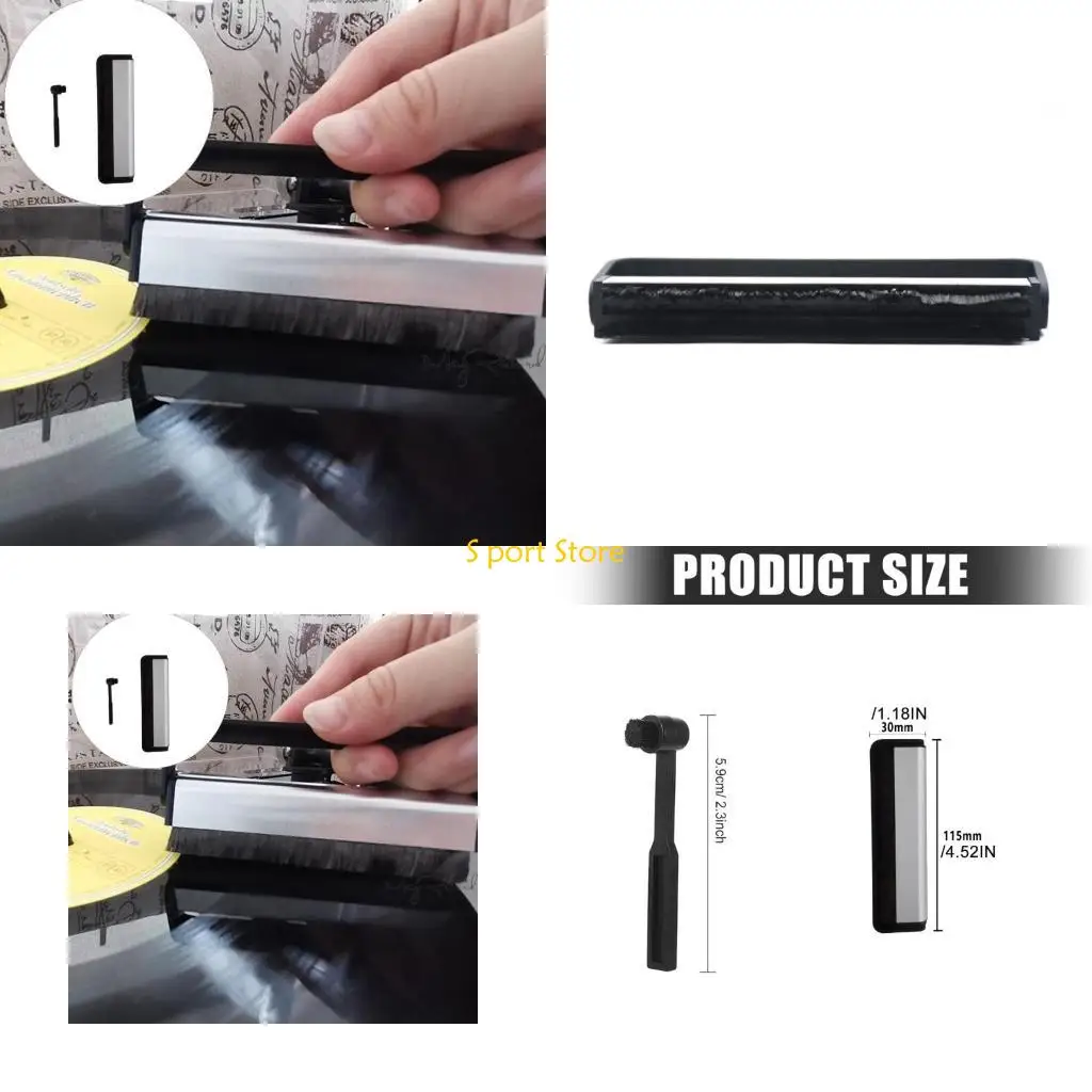 

U2JB Vinyls Record Cleaner Tool Set with Brush for Dust Removal & Scratch