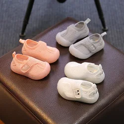 Tênis Baby Shoes Boys/Girls Toddler Shoes 2023 Summer New Boy Breathable Mesh Sports Shoes Girls Soft Sole Mesh Shoes Kids Shoes