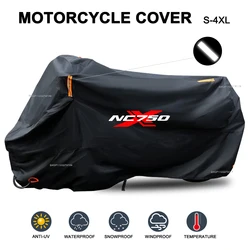 Motorcycle Cover Waterproof Outdoor All Season Dustproof UV Protective Moto Rain Cover for Honda NC750X NC750