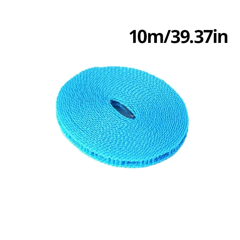 Y Fence Type Clothesline 10 M Non-Slip Windproof Airing Rope Quilt Outdoor Travel Household