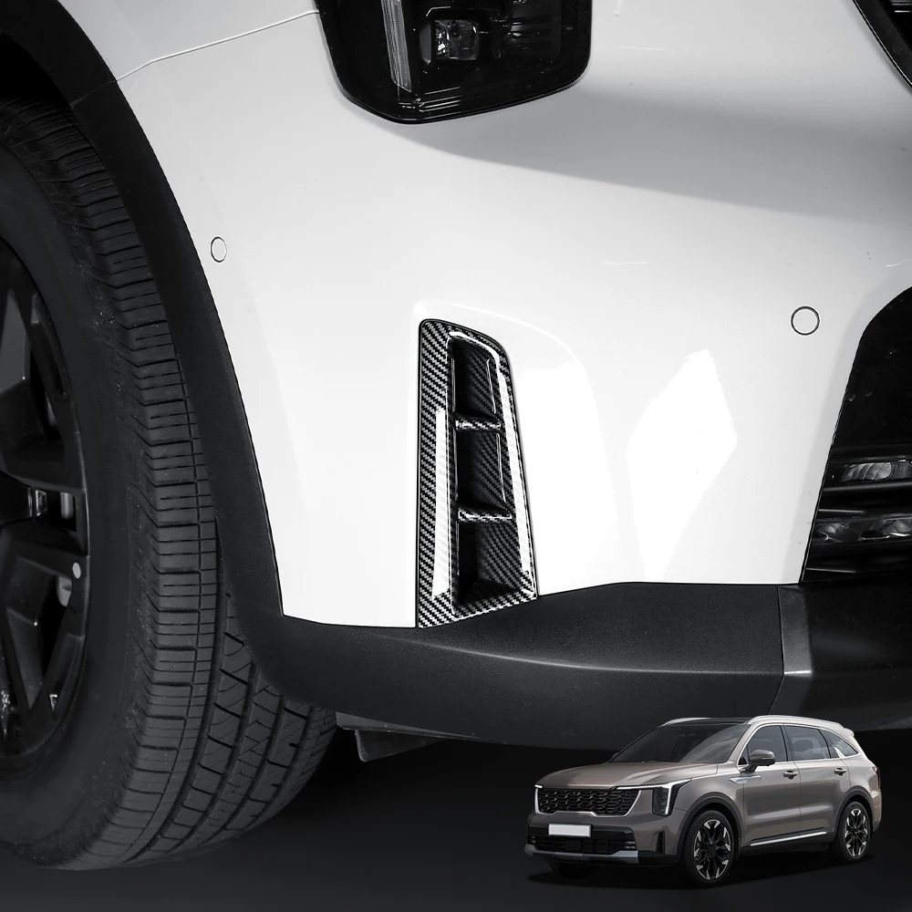 

Car Front Bumper Side Air Intake Trim Frame Cover Exterior Styling Mouldings For Kia Sorento MQ4 2024 LHD RHD
