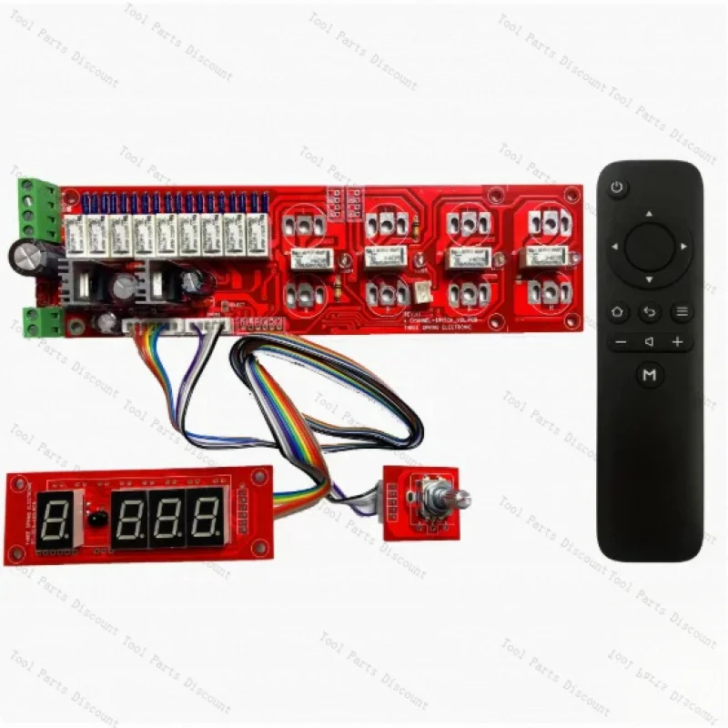 Relay Controller Display Screen Remote Control Volume Board With Input Switching