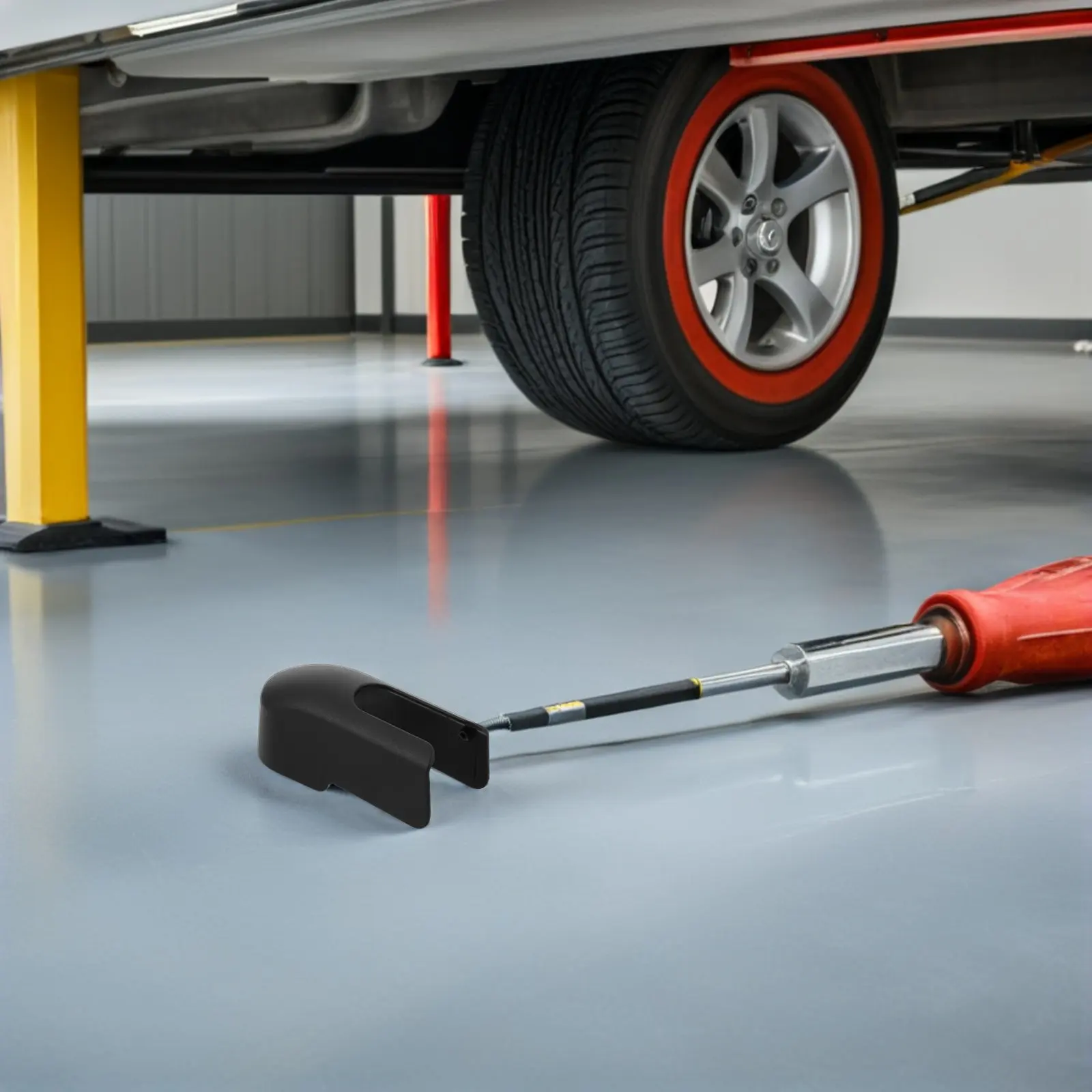 2Pcs Rear Wiper Arm Cap Plastic Replacement Rear Windshield Wiper Nut Cover Protector Suitable for Jeep 2015-2024