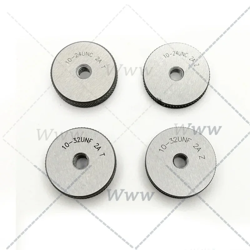 2A Unified thread ring gauge set fine screw gauges go nogo UNC UNF UN 0-80 1-64 2-56 3-48 4-40 5-40 6-32 8-32 10-24 12-24 0#1#