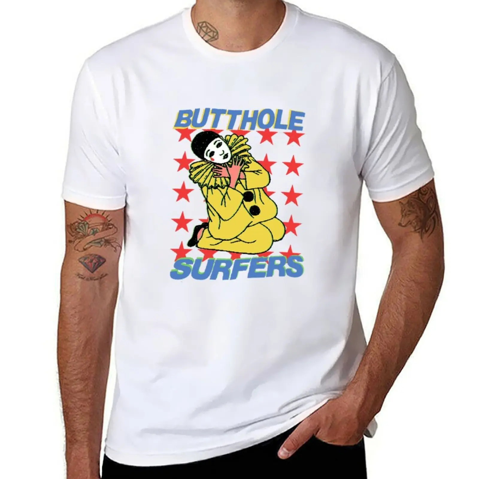 

90s Butthole. Surferzs fanart T-Shirt t shirts for man cotton t shirts for man cotton funny T-Shirt