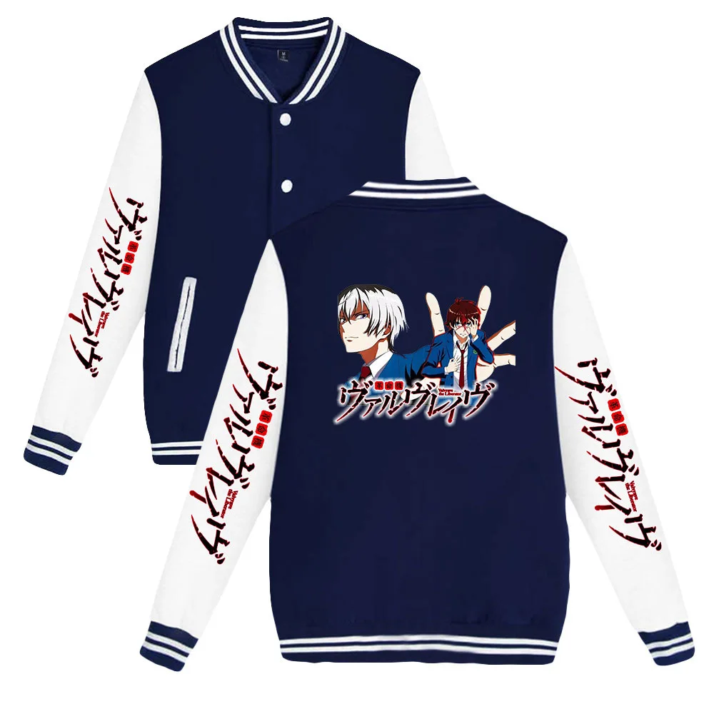 Chaqueta de béisbol Riman Revolution Machine Valvrave para hombre y mujer, abrigo informal de moda, otoño e invierno, novedad de 2023