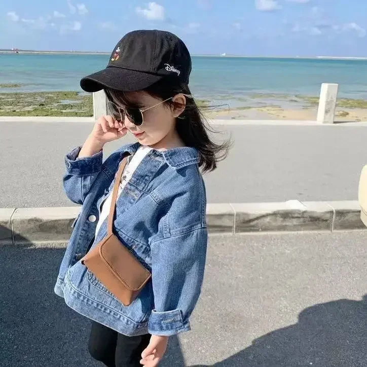 

2023 Spring autumn new Baby Girls Boys Denim Coats Jackets Fashion Kids Children Tops Clothes Overcoats