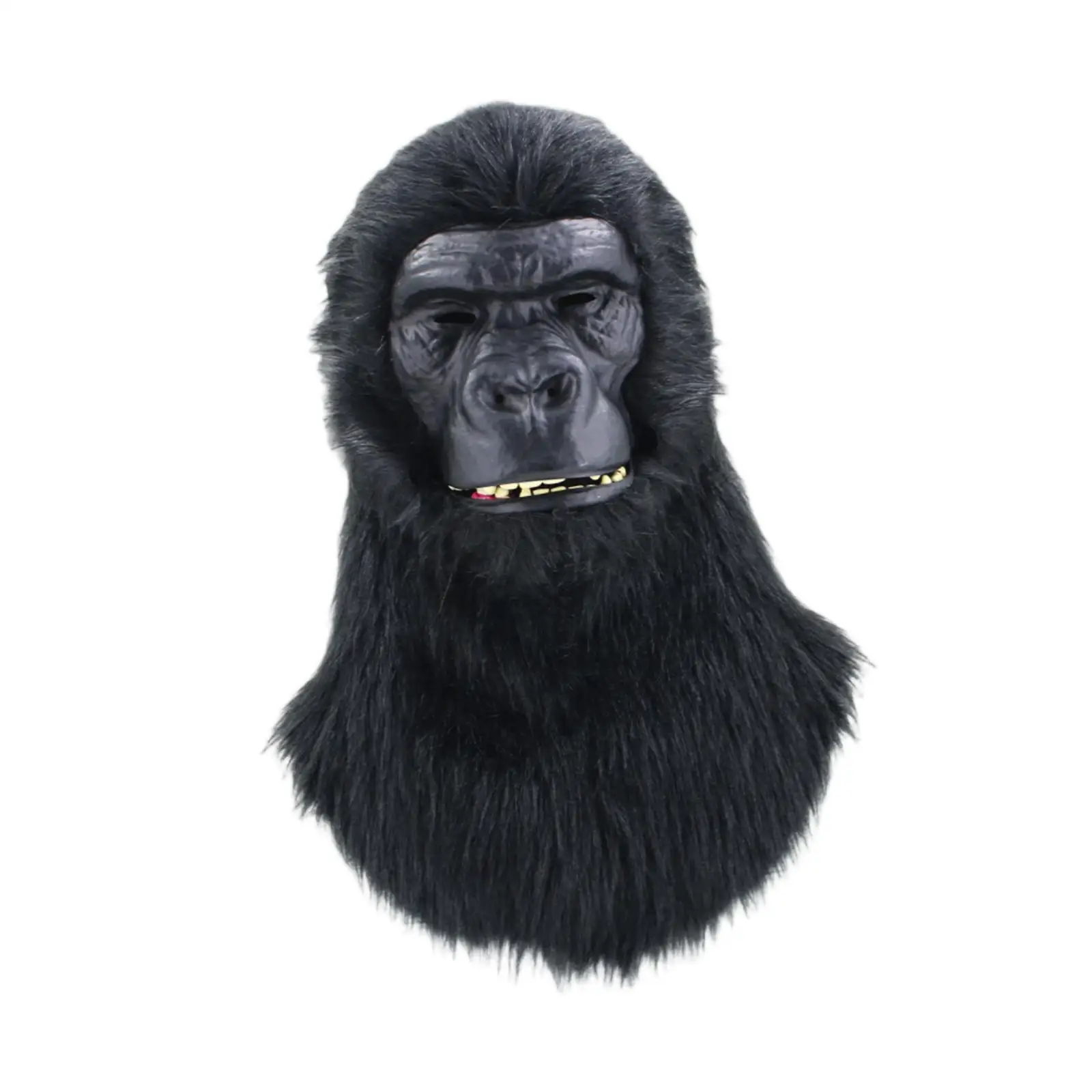 Animal Halloween Costume Reusable Easy Wear Carnival Cosplay Gorillas Head Mask for Dress up Fancy Dress Festival Holiday Party