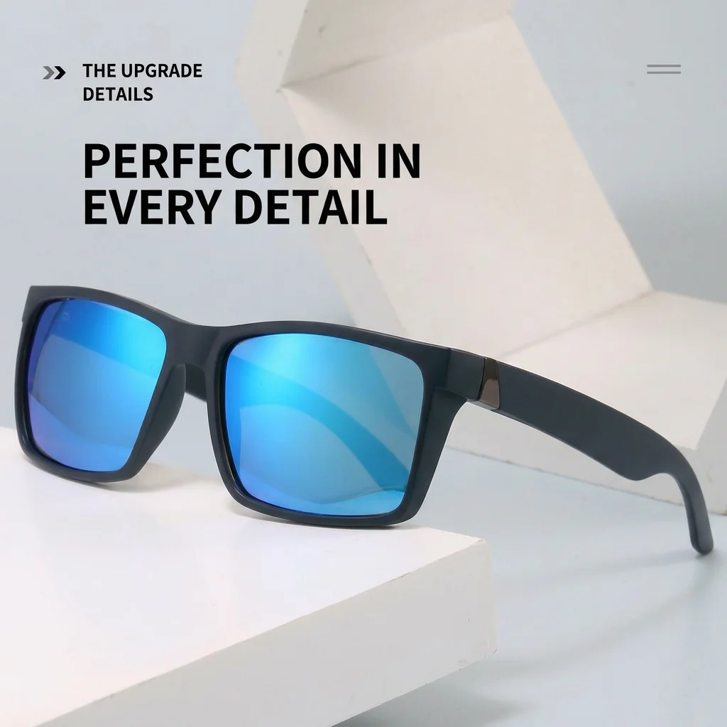 Uv400 Glasses Uv400 Men'S Sunglasses Tac Lens Sunglasses Lightweight Polarized Sunglasses For Cycling Fashion Matching Running