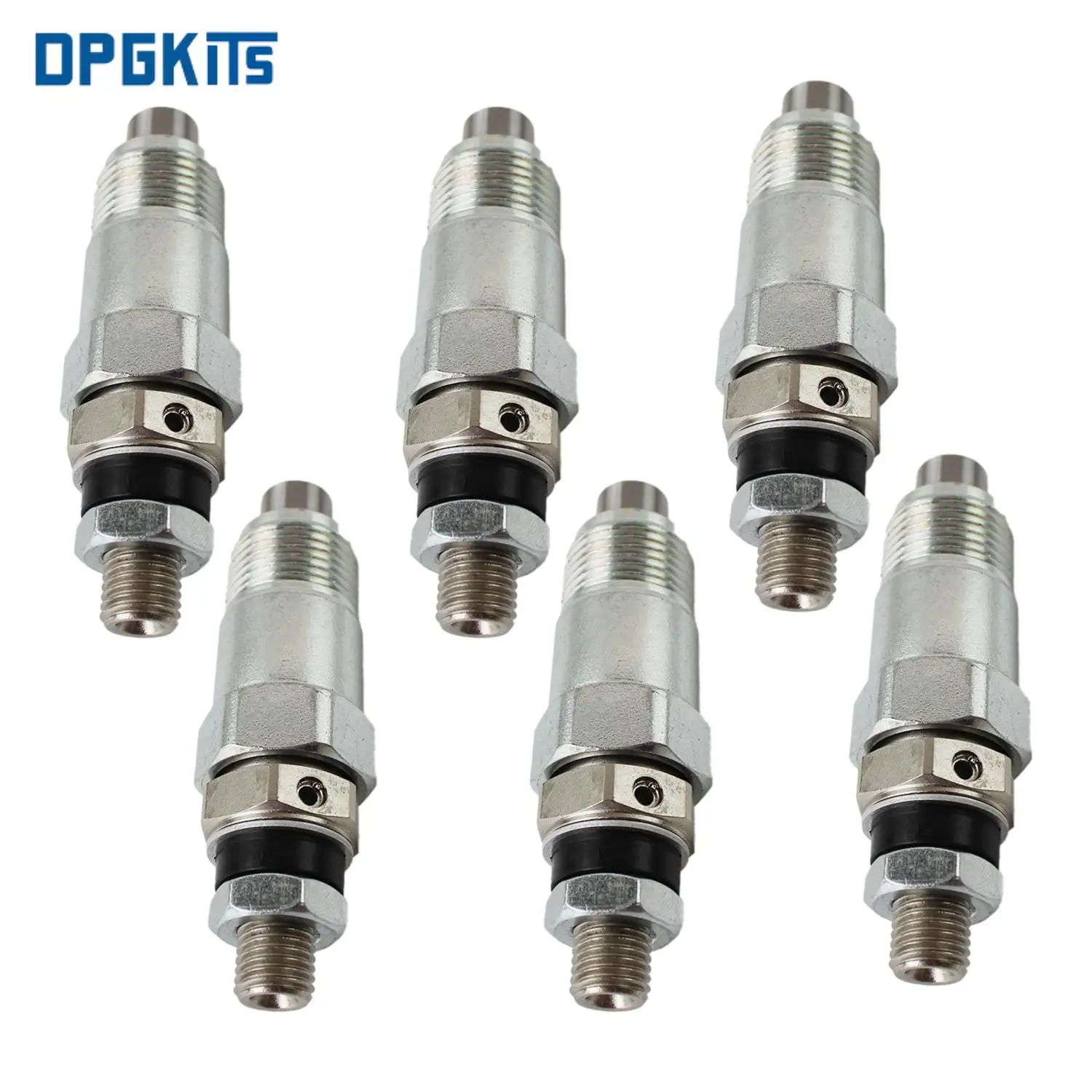 

093500-1800 23600-56011 093500-1810 23600-48011 6PCS Auto Fuel Injectors For Toyota 2B B 2J 2H