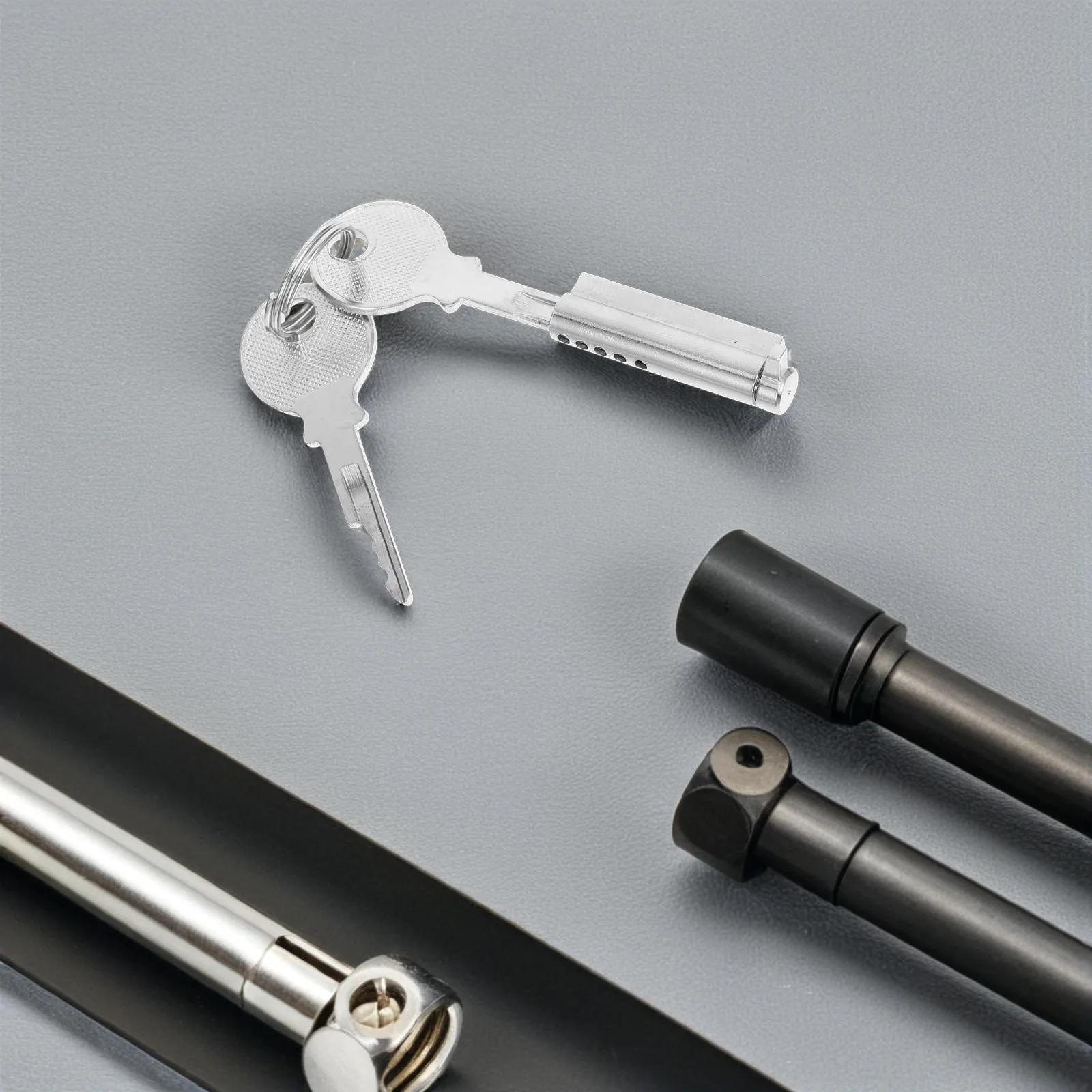 Freezer Door Lock Heavy Duty Refrigerator Lock Cylinder 35Mm 2 Keys Glass Door Locks for Fridge Display Cabinet Supermarket