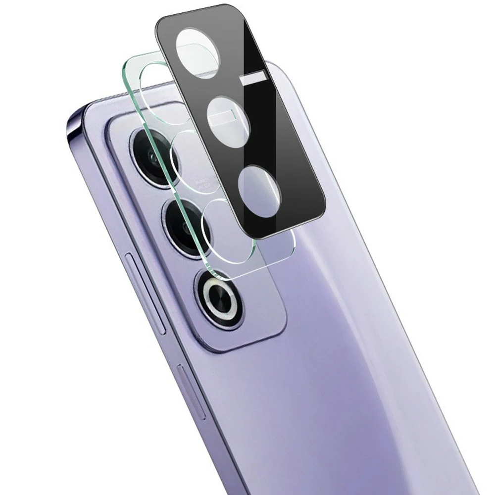 

Для Oppo A3 Pro (Индия) 5G пленка для линз из закаленного стекла + акриловая крышка (черная версия)