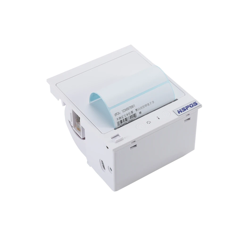 80mm Mini Thermal Panel Printer 3 inch Embedded Kiosk USB Serial LPT Printer 12V 24V for Kiosk Machines