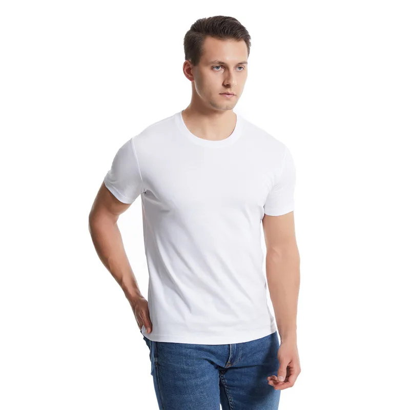 Men Undershirts Underwear Cotton Absorb Sweat Man Elastic T Shirt Male O Neck Short Sleeves Top Solid Plus Size Mens Undershirt