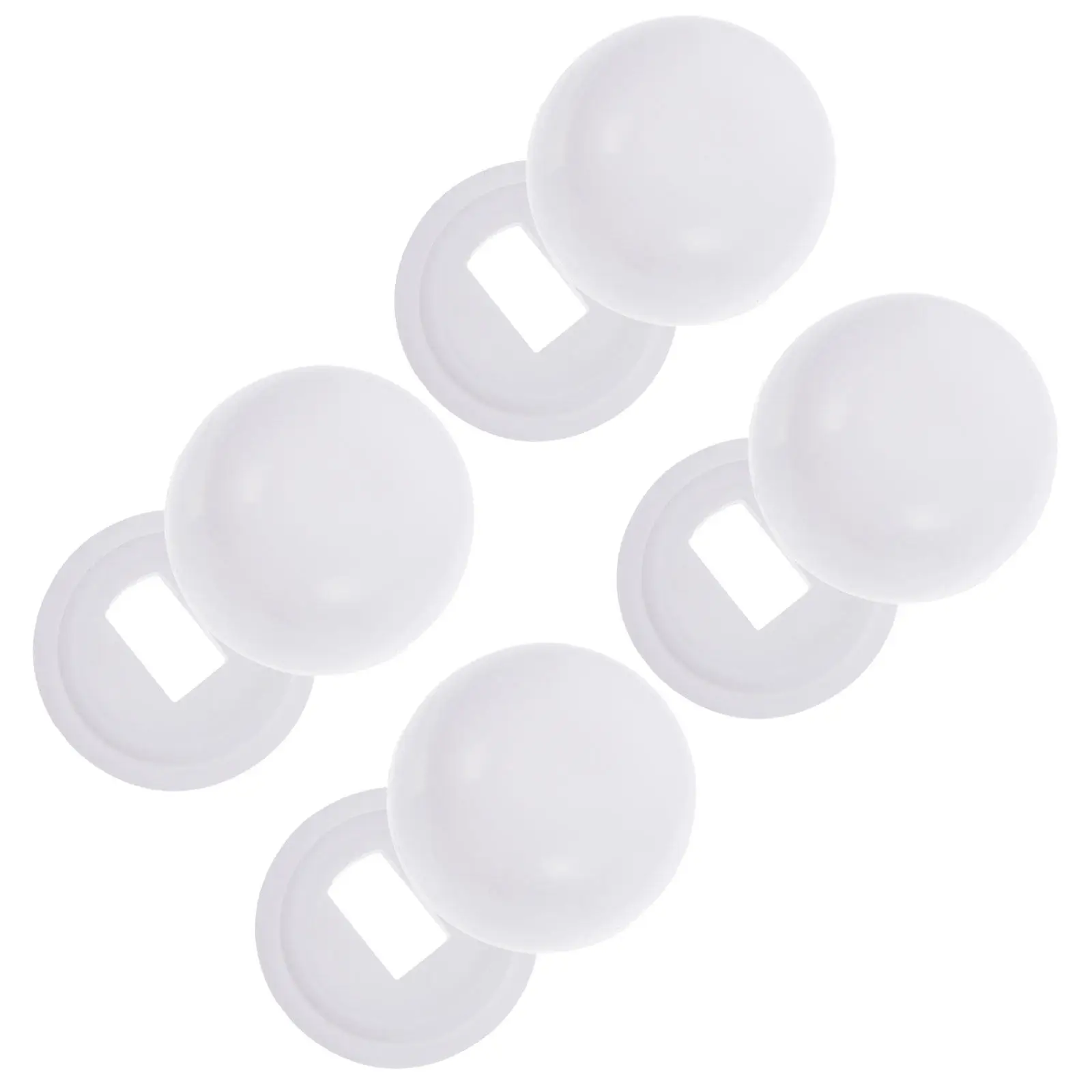 4 pair Bolt Steel Toilet Halloween Christmas New Year Bolt Cover Toilet Bolt Covers Toilet Lightweight Impact Resistant