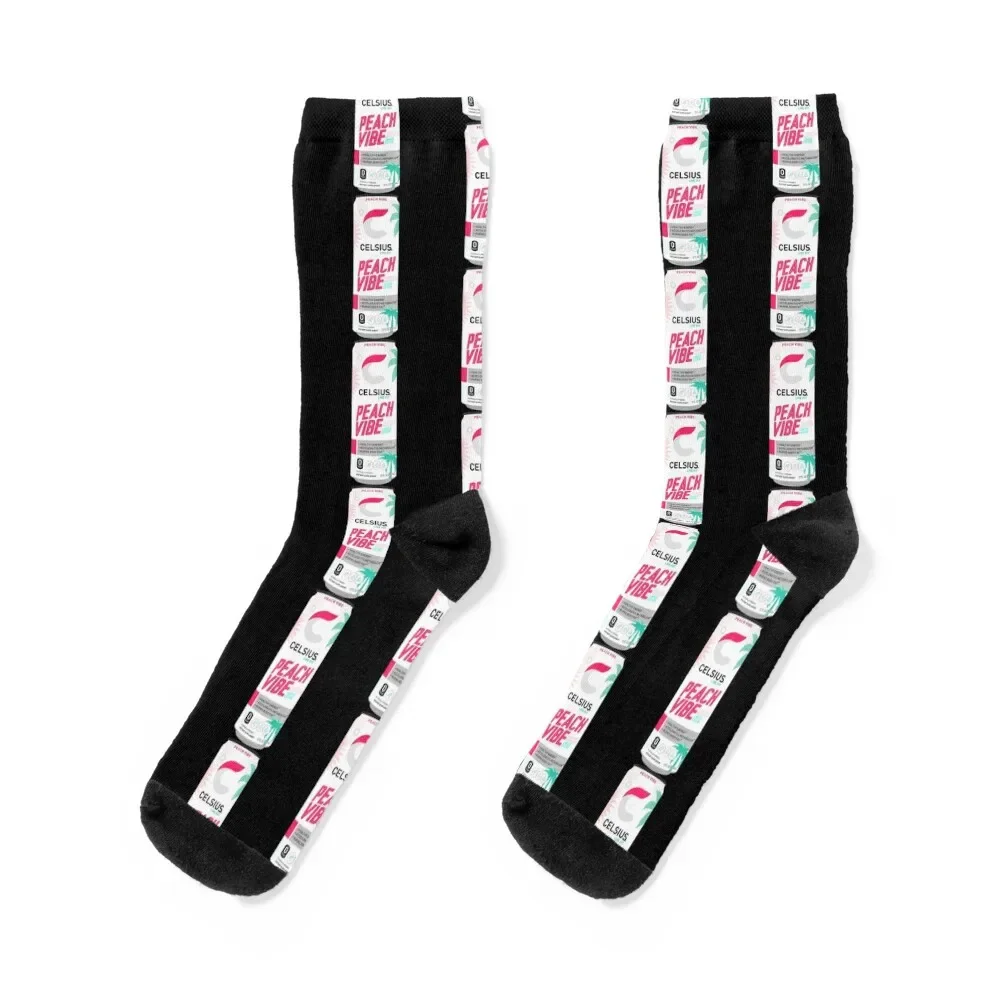 

Celsius peach vibe Socks Novelties set winter sport Designer Man Socks Women's