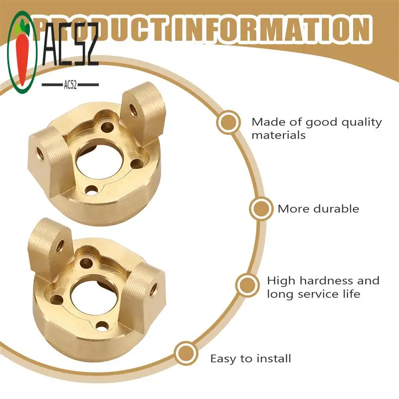 AC52-RC Car Upgrade Brass C Seat Kit For MJX H8H 1/10 YK4102 YK4103 YK4104 YK4106 YK4082 YK4083 RC Car Upgrade Part