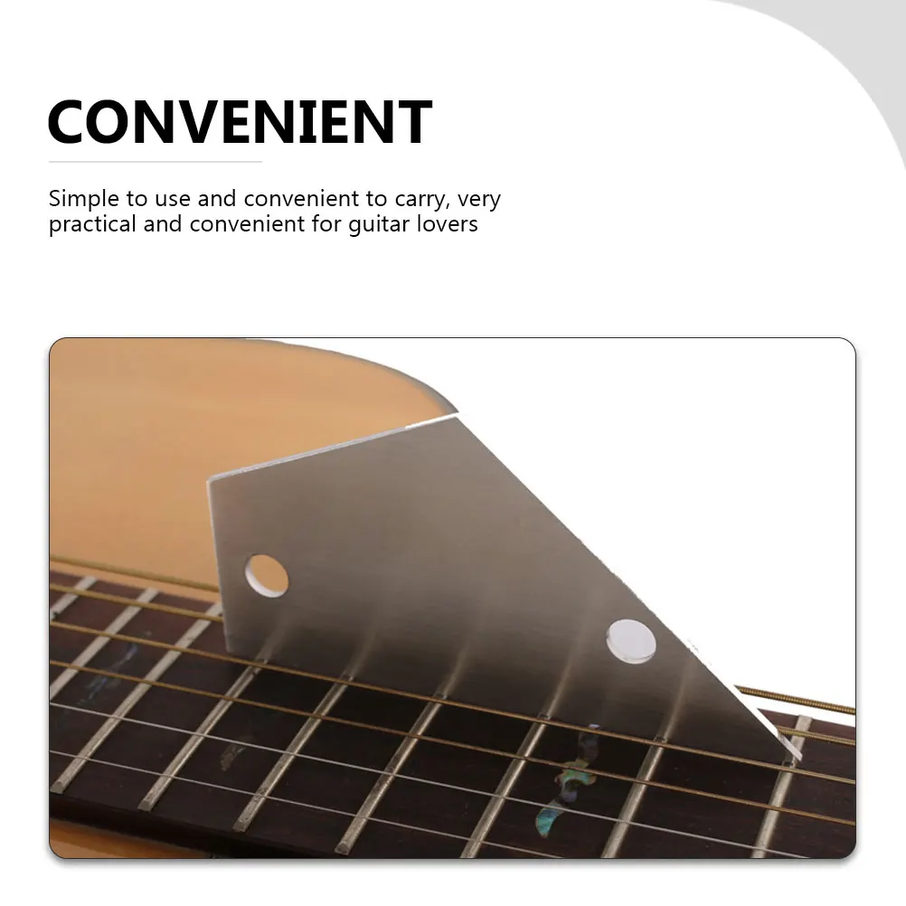 

Guitar Measuring Ruler Repair Part Instrument Tool Maintenance Practical Stainless Steel Luthier Tools Angle Portable