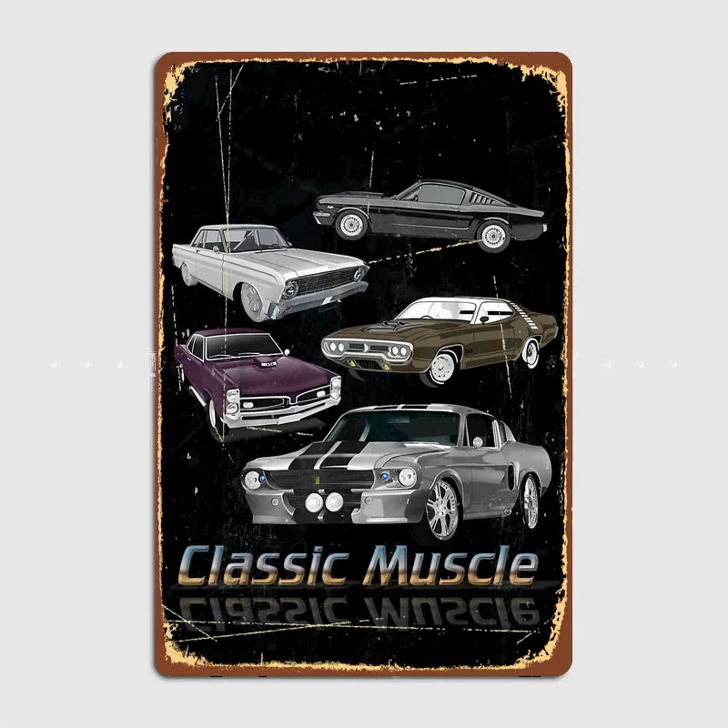 

All kinds of Sports Cars Vintage Retro Poster Metal Sign Garage Club Indoor Room Decoration Wall Decor Custom Home Decor