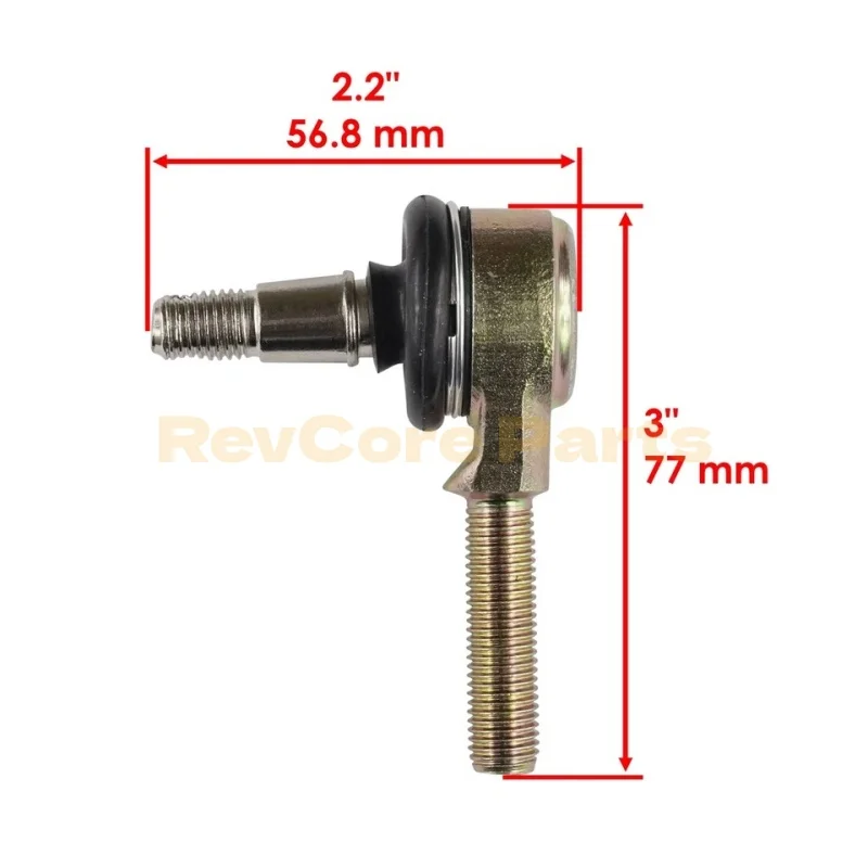 4PCS steering rod ball joint is suitable for Yamaha Grizzly 450 600 Banshee 200 350 Big Bear 350 Kodiak 400 Wolverine 350 YFM250